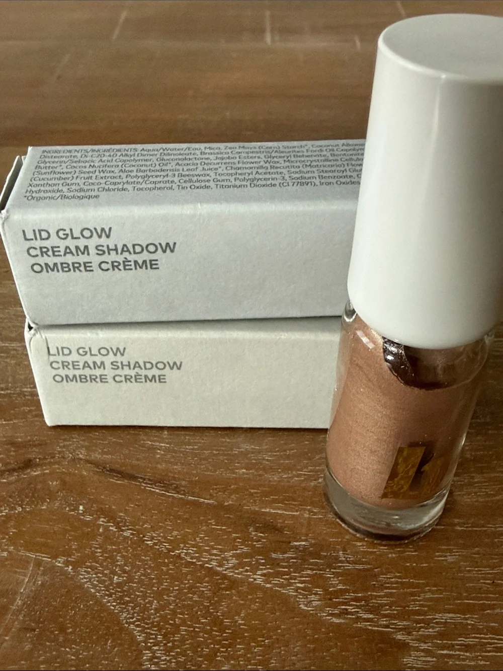 New beautycounter Metallic aura  Lid Glow cream shadow lot of 2